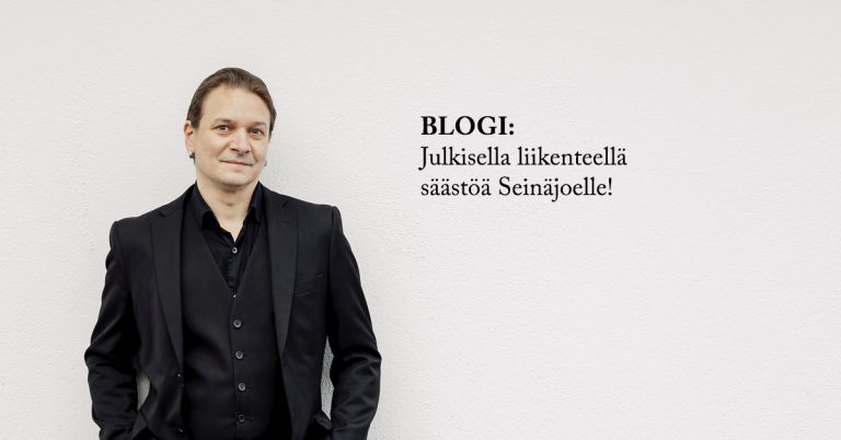 Julkisella liikenteellä säästöä ja hyvinvointia Seinäjoelle!